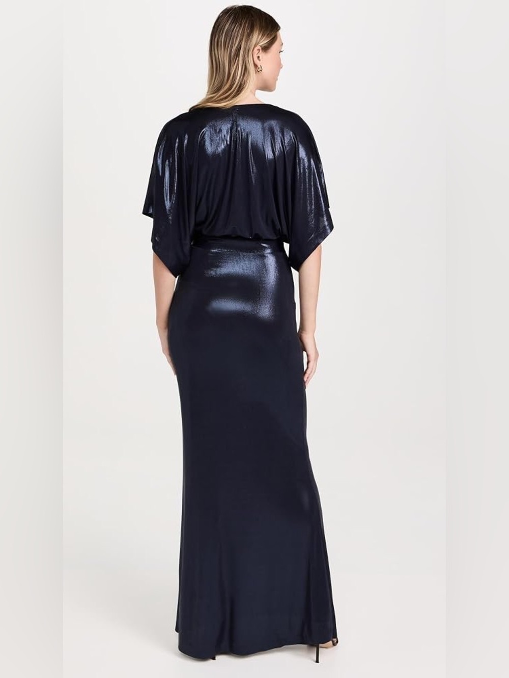 Norma Kamali Women's Obie Gown
in True Navy - Picture 2 of 10